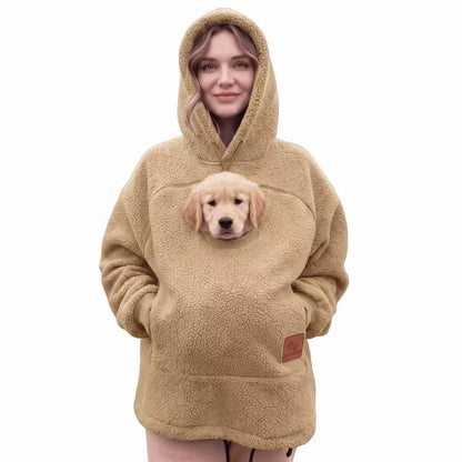Pet Tote Carrier Hoodie
